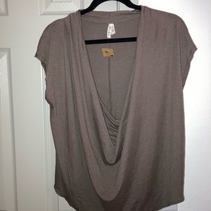 Free People Neutral short sleeve